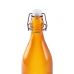 Купить Стеклянная бутылка 1 л оранжевая в Перми